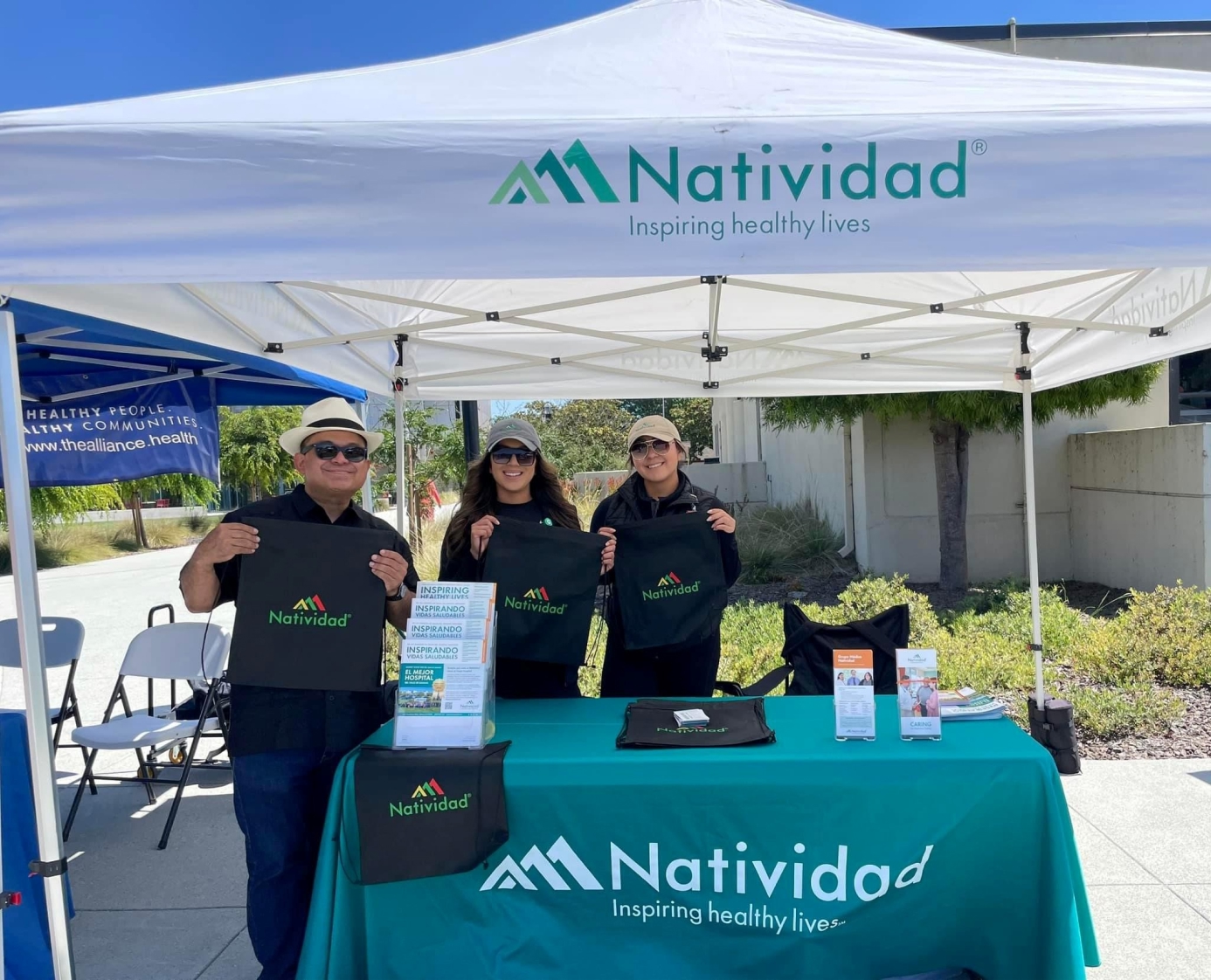 Natividad Booth in Salinas